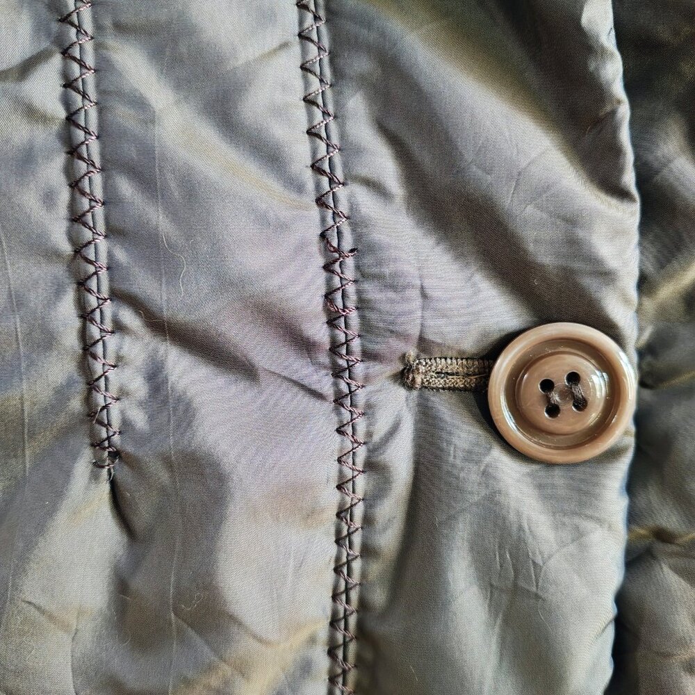 Vintage Fur Trimmed Belted Jacket - Picture 6 of 14